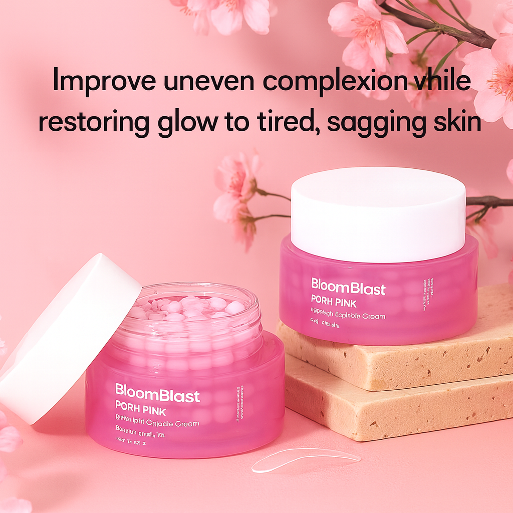 BloomBoost Pink Collagen Capsule Cream