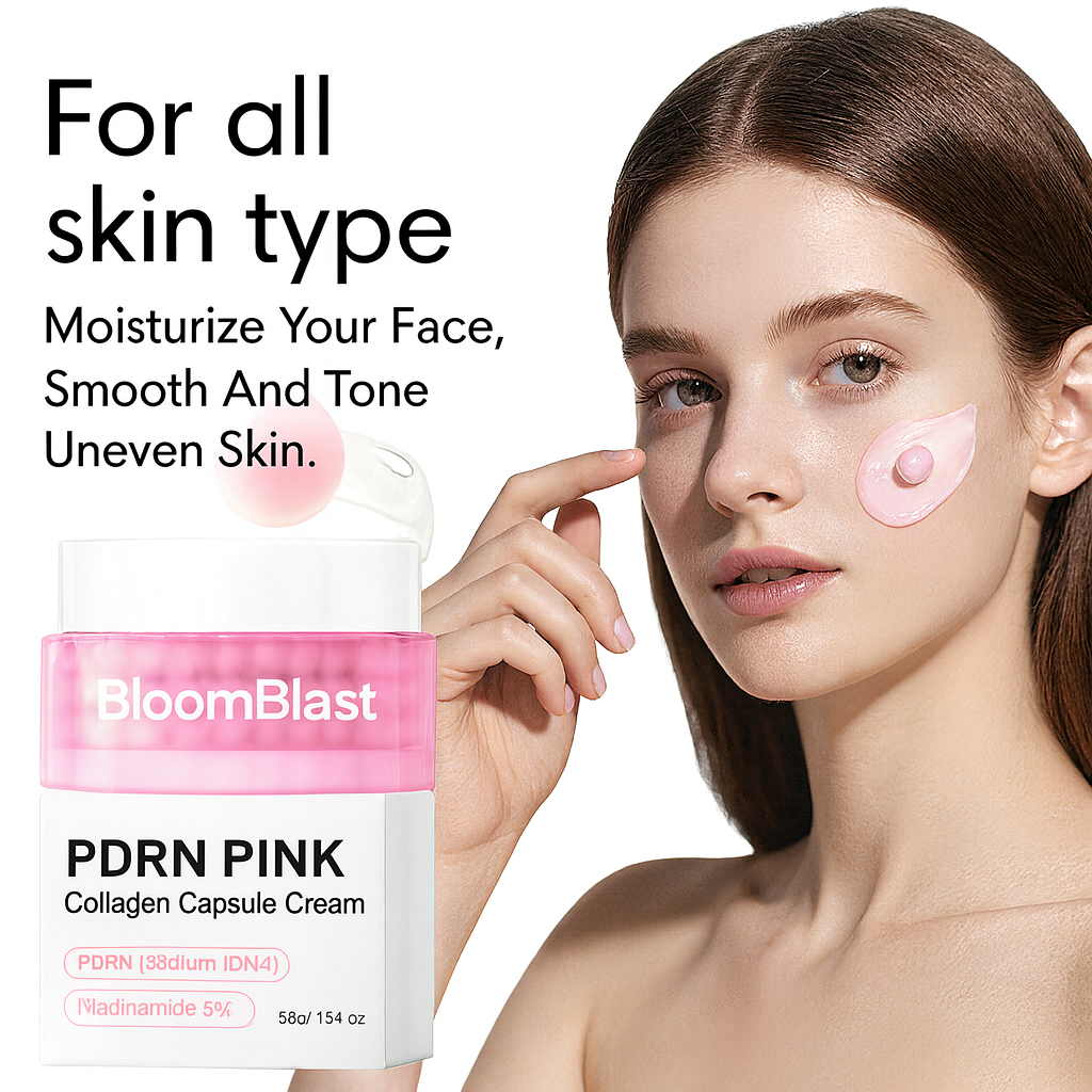BloomBoost Pink Collagen Capsule Cream